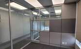 Corporate Low Glazing Front with Executive Demising Wall 